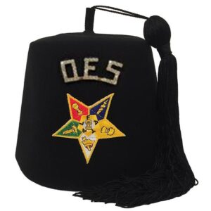 Order of the Eastern Star Masonic - Black Fez