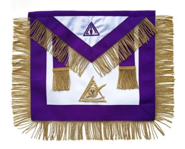 Masonic Council Past Illustrious Master Apron Hand Embroidered