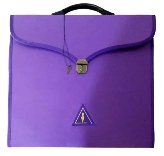 Masonic Cryptic Purple MM/WM and Provincial Full Dress Cases