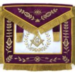 Masonic Grand Lodge Master Mason Apron Bullion Hand Embroidered