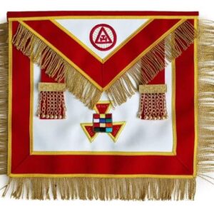 Royal Arch Apron with gold fringe