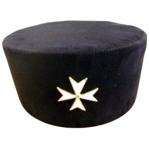 Knights Cap with Badge - Knights of Malta
