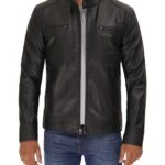 Racer Leather Jacket For Men's