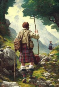 The Regal Elegance of Scottish Kilts.
