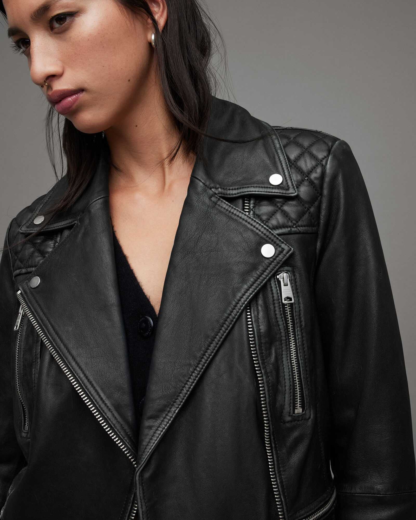 ladies leather jacket02